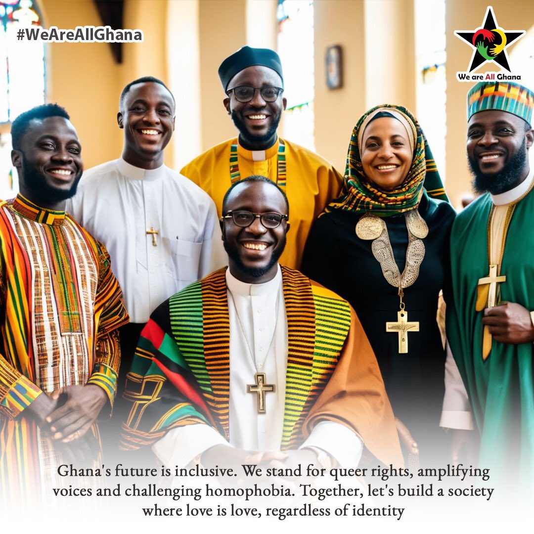 We are back! We are bolder! We are unapologetic! Letting you know that everyone has a place. Everyone deserves respect. Join us in this epic journey of amplifying the vices of queer Ghanaians. We are here, we are queer and #WeAreAllGhana