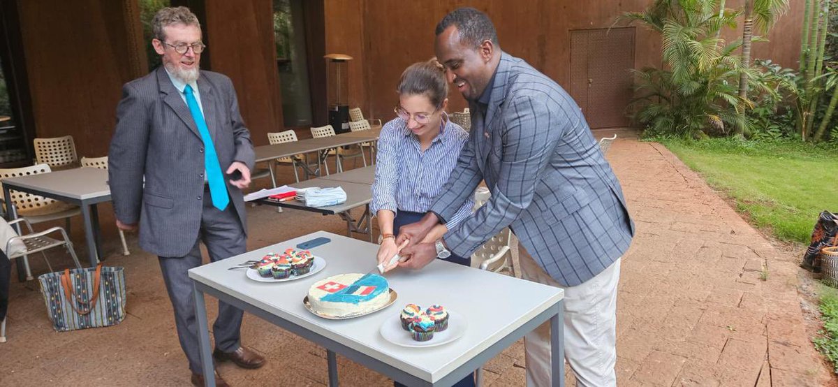 SwissEmbassyKE's tweet photo. Wednesday the 21st, @SwissEmbassyKE and @AFD_en officially signed an MoU to strengthen their partnership on the Regional Livestock Program (RLP) - a joint effort to build resilient, inclusive and climate-smart systems in the Horn of Africa @mercycorps @IGAD_CPALD @FranceinKenya https://t.co/liTQeqpK6n
