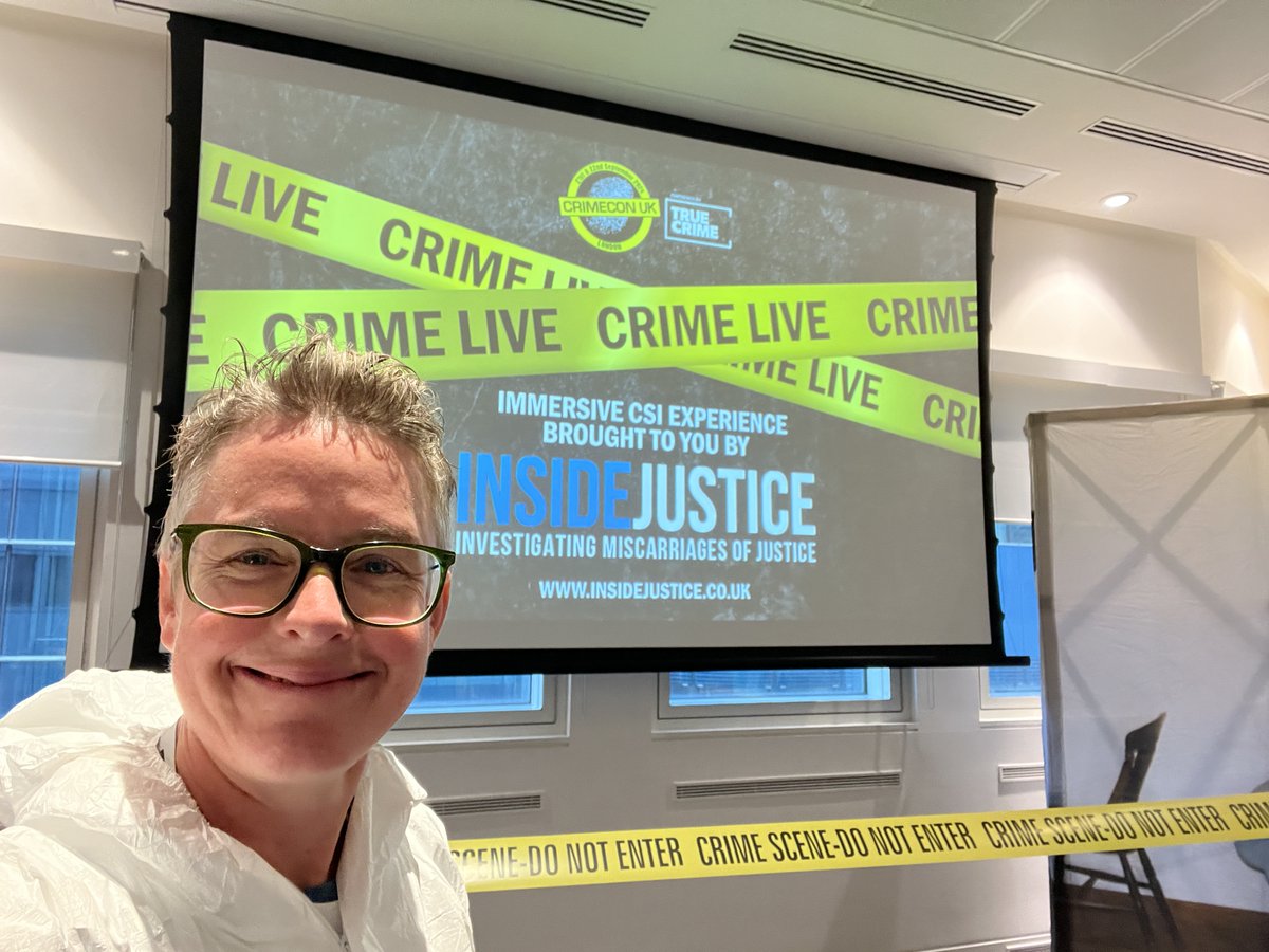 ⭐️Jo Millington Confirmed Speaker at <a href="/CrimeCon/">CrimeCon</a> London, June 7-8, 2025! Join the CRIMElive experience with @InsideJustice. Get your fingerprint keyring &amp; forensic insights at Convene London. Book: crimecon.co.uk #Spattered #CrimeConUK
