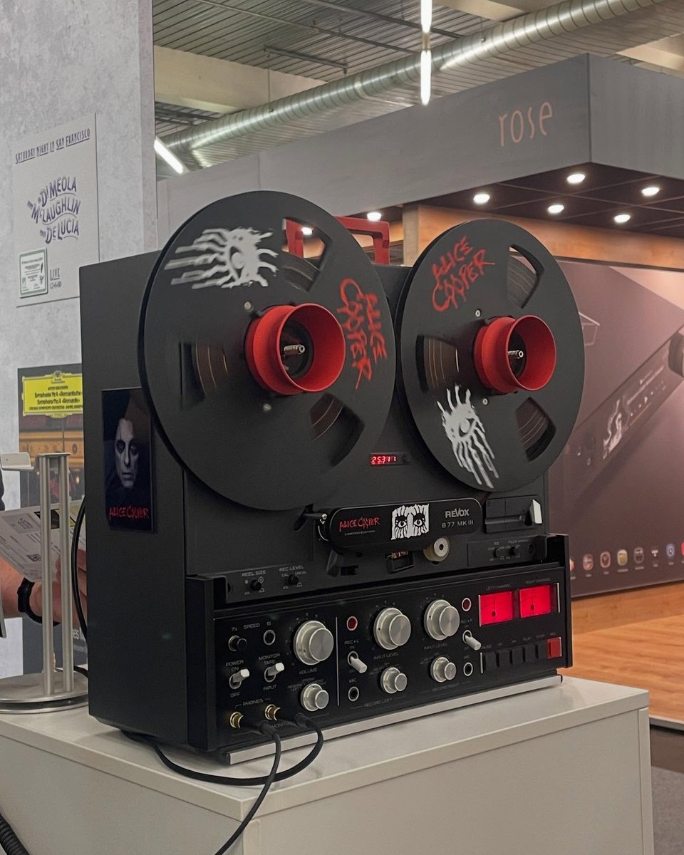 Any Alice Cooper fans? 🙂
#Revox B77