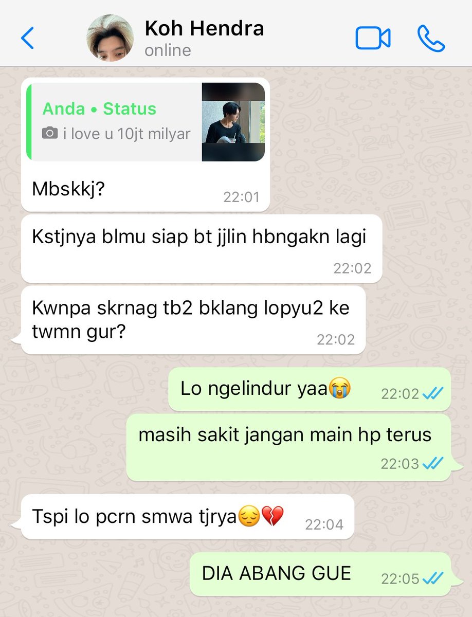 Yellooowme's tweet photo. #BengkelKohHendra 
;ngelindur text

—hendery ft wayv few tweets au https://t.co/bS67c7dThL