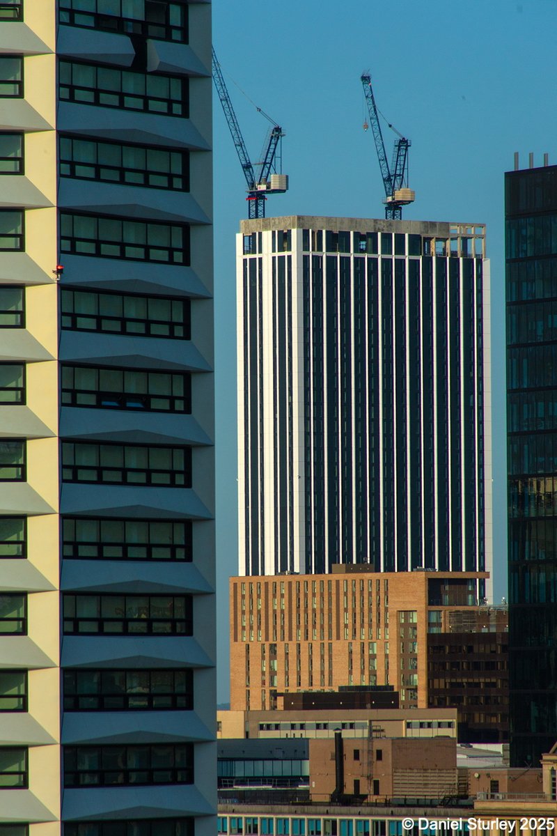 #Birmingham UK, getting so close to the full #facade installation on the #construction of One Eastside now! 😃 
#BirminghamWeAre #NearlyFinished 
#SkyScraperTwo 
#Architecture #Photography