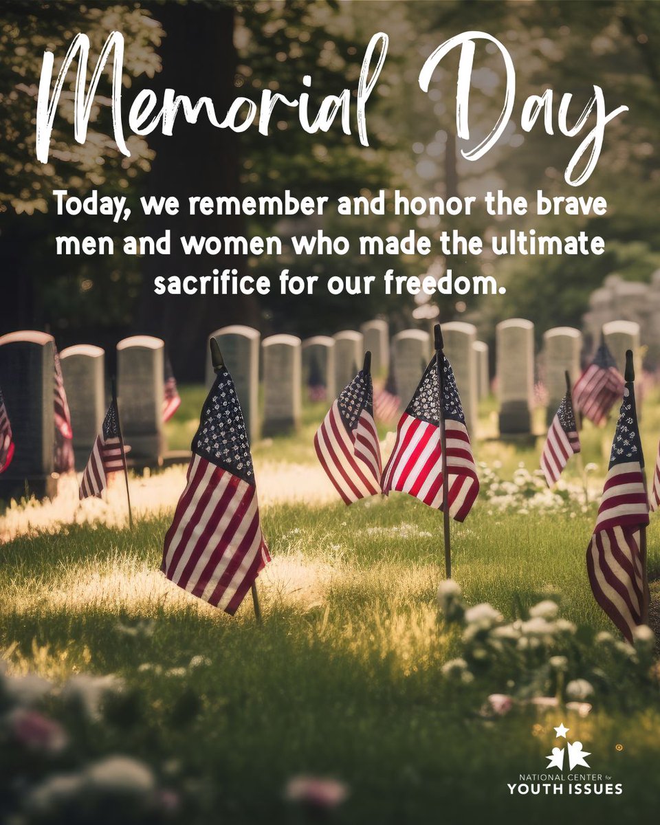 As we honor so many brave men and women today, we remember the sacrifices they made to ensure our freedom. Let us never forget their courage and dedication to our country. Happy Memorial Day.

#MemorialDay #NeverForgotten #landofthefreebecauseofthebrave