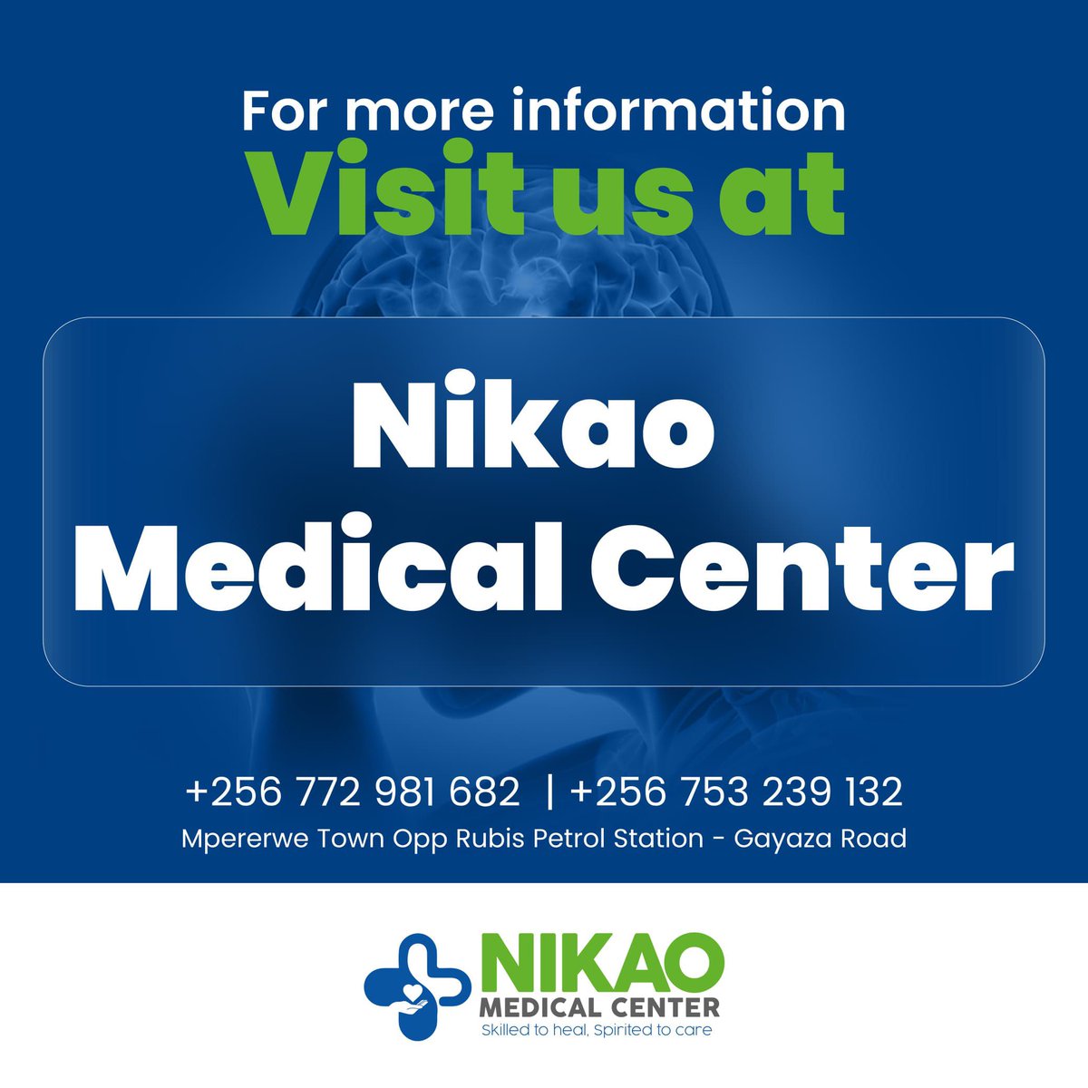 Know the signs, Spread the word and Save a life.. Stroked doesn’t wait and neither should you!
#Nikao 
#Stroke