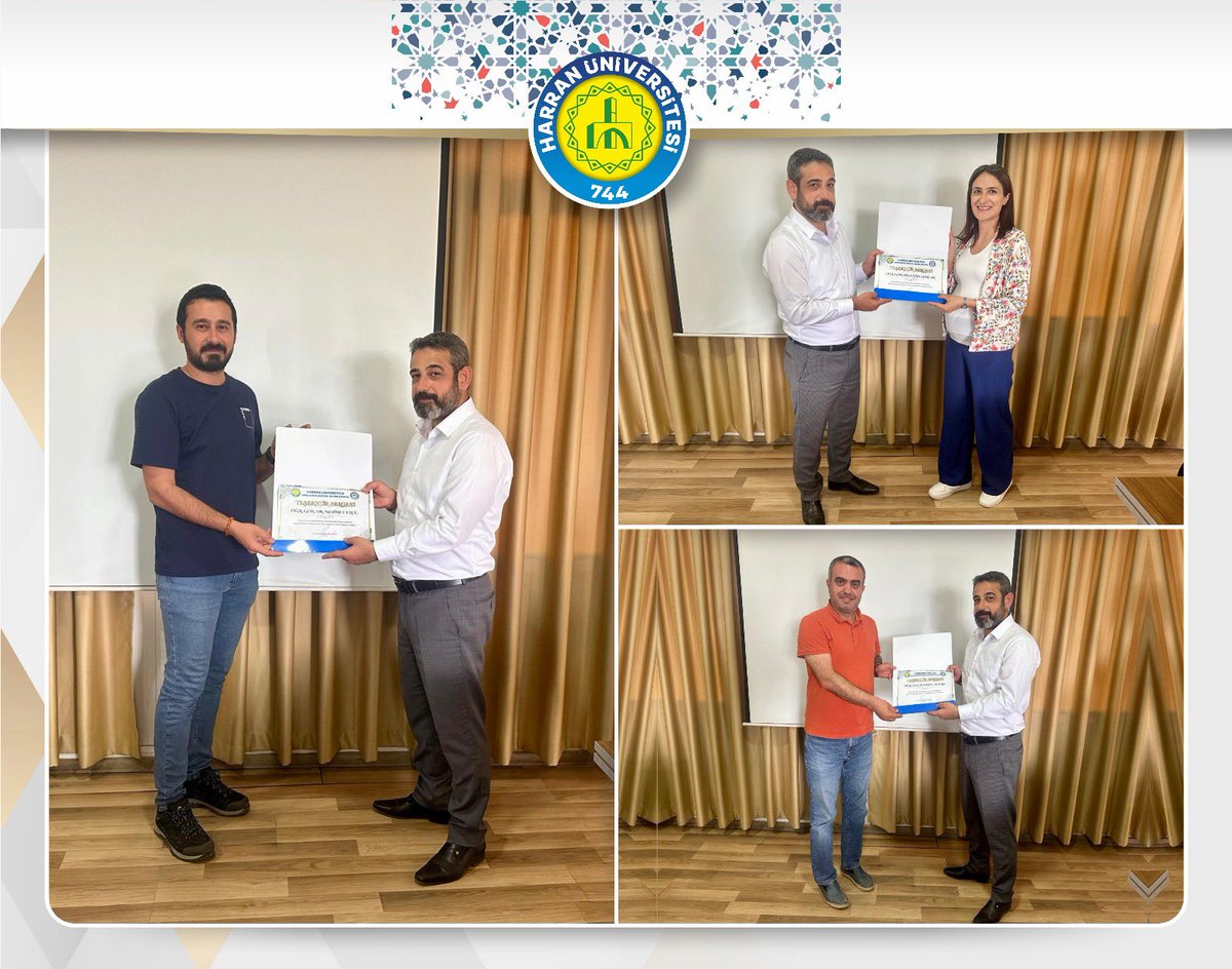 2024-2025 Eğitim-Öğretim Dönemi’nde akademik teşvik almaya hak kazanan akademisyenlerimize teşekkür belgeleri takdim edildi. Hocalarımızı tebrik eder, akademik çalışmalarında başarılar dileriz.