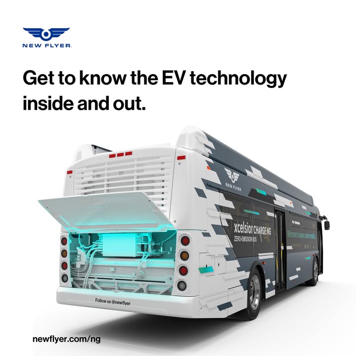 Bring your expertise in innovative #mobility technologies to the next level! 

Discover how our innovative #zeroemission bus works by taking an interactive digital tour of New Flyer’s battery-electric #XcelsiorCHARGENG bus bit.ly/3IO3vVX