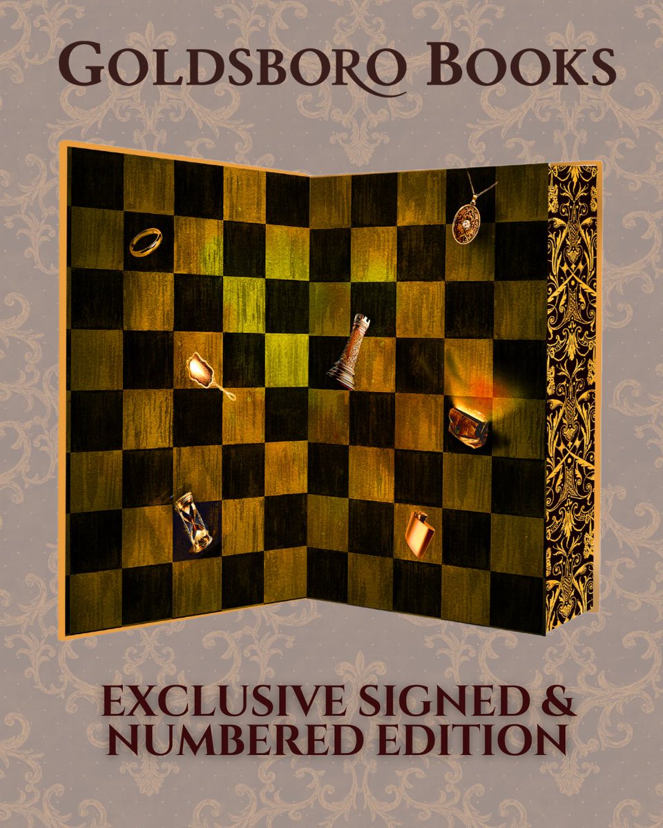 Goldsboro Books (@goldsborobooks) on Twitter photo We’re thrilled to reveal our Exclusive Edition of The Society of Unknowable Object ⏳ by Gareth Brown
✨Sprayed edges
✨Signed & numbered
✨1st edition
✨Hidden foil
Early access: Today, 2PM BST
General: May 29, 2PM BST
📩 enquiries@goldsborobooks.com We’re thrilled to reveal our Exclusive Edition of The Society of Unknowable Object ⏳ by Gareth Brown
✨Sprayed edges
✨Signed & numbered
✨1st edition
✨Hidden foil
Early access: Today, 2PM BST
General: May 29, 2PM BST
📩 enquiries@goldsborobooks.com