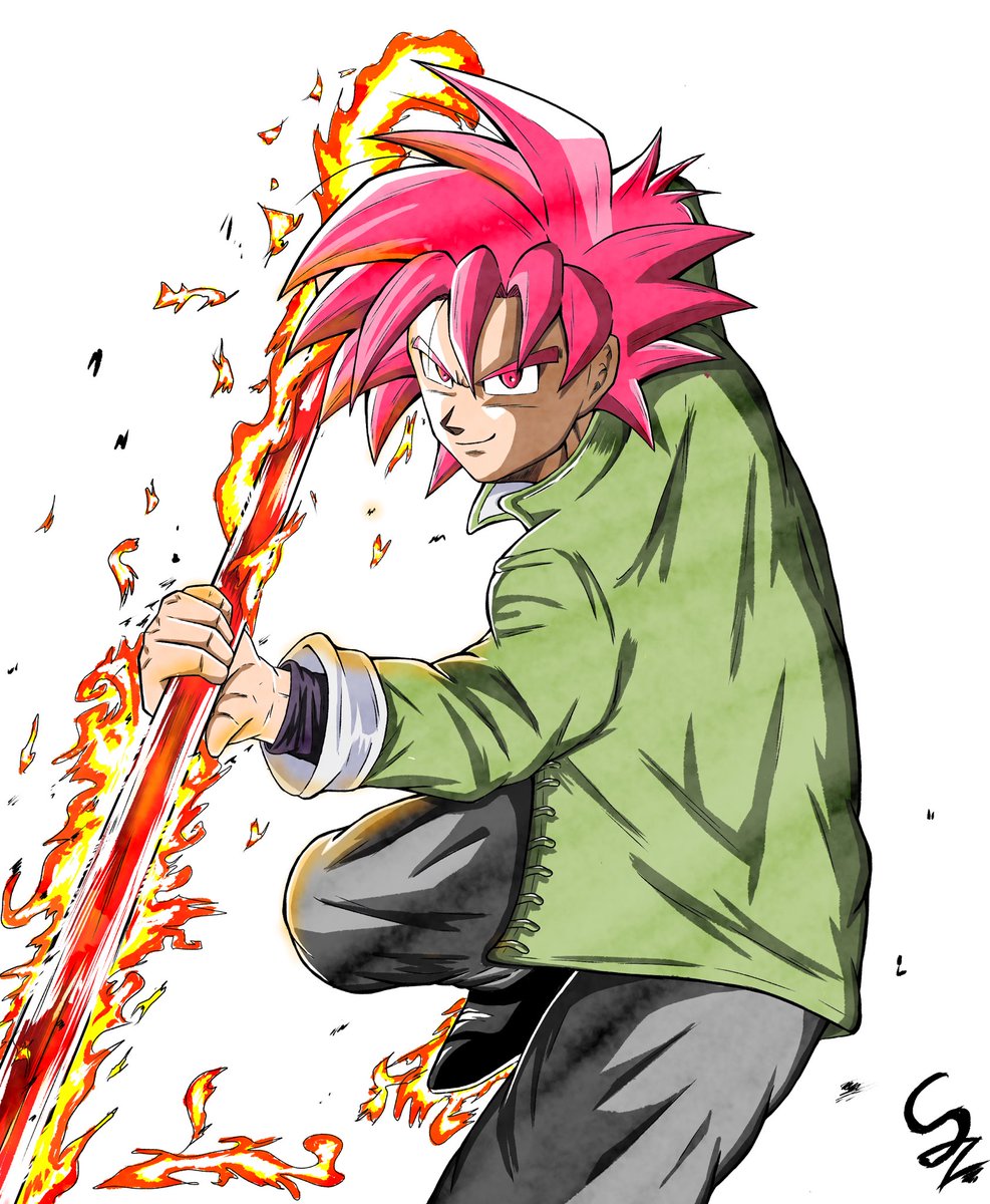 SON GOTEN (SUPER SAIYAN GOD) #DragonBall #db #fr #drawing #goten #goku, image size:987x1200