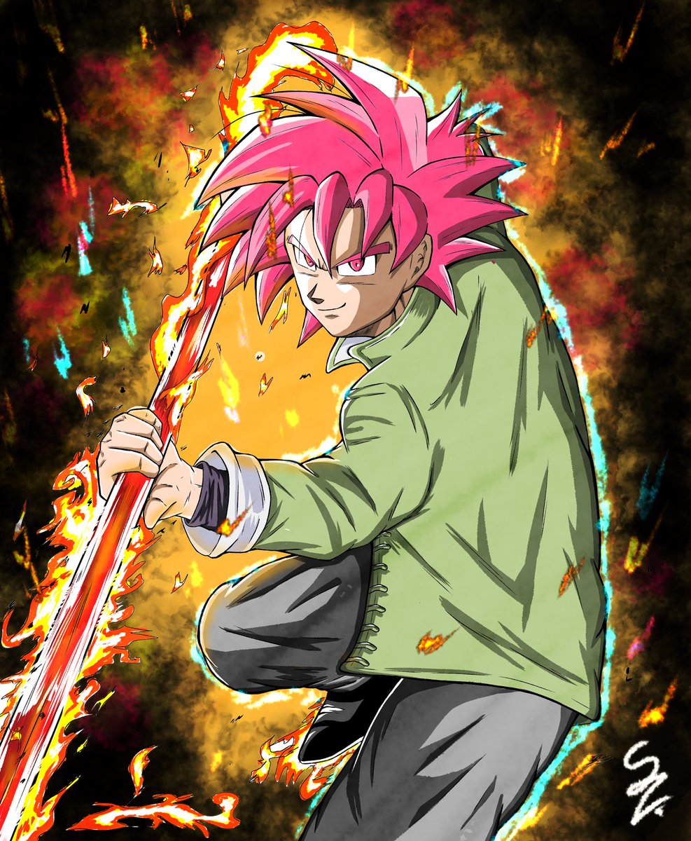 SON GOTEN (SUPER SAIYAN GOD) #DragonBall #db #fr #drawing #goten #goku, image size:987x1200
