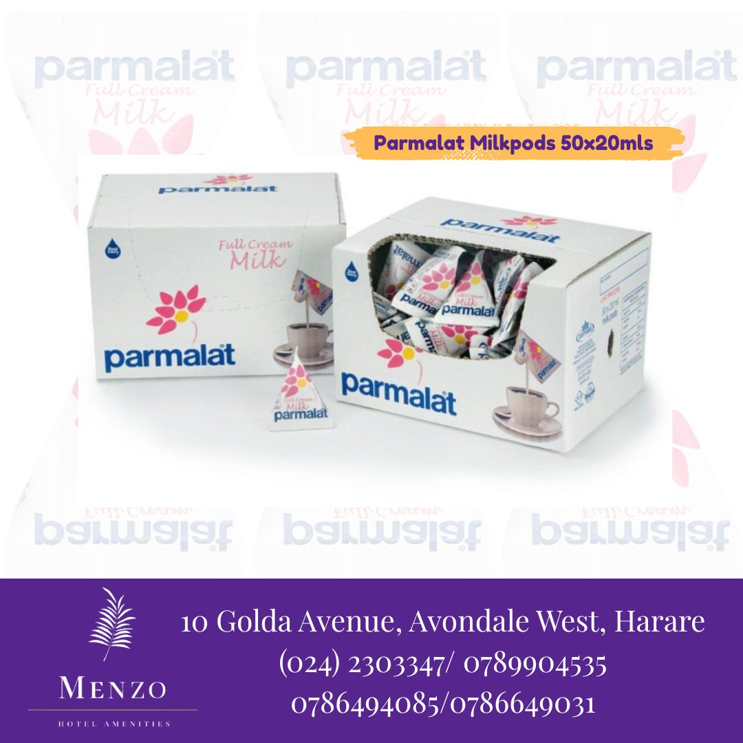 MenzoAmenities's tweet image. Parmalat Milkpods in stock! Menzo Team is here to help with your orders.  #readilyavailable #parmalatmilkpods