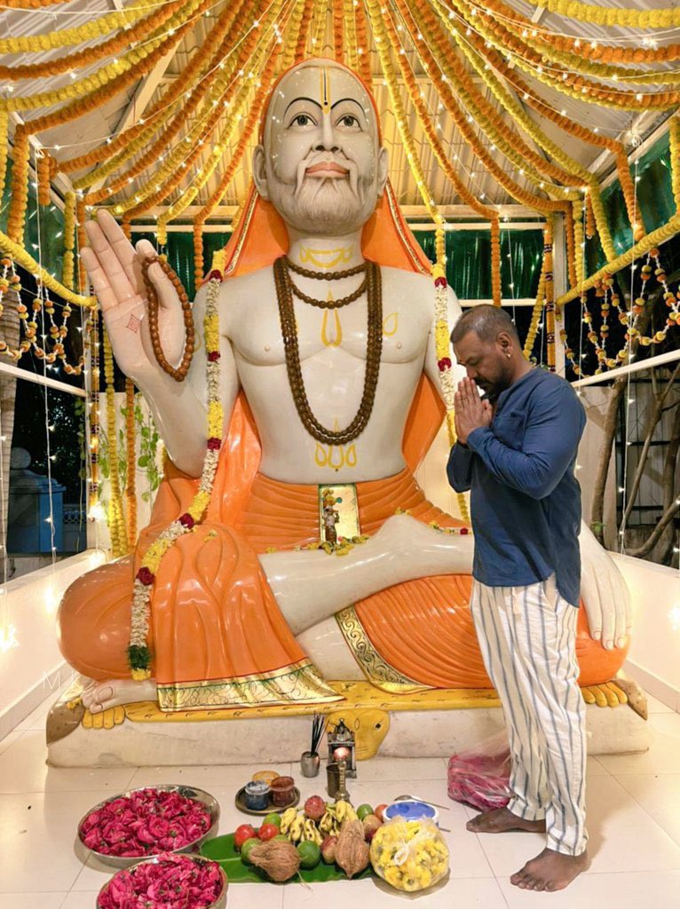offl_Lawrence's tweet image. Happy Thursday day everyone! I pray Ragavendra swamy for all your dreams to come true 🙏🏼🙏🏼