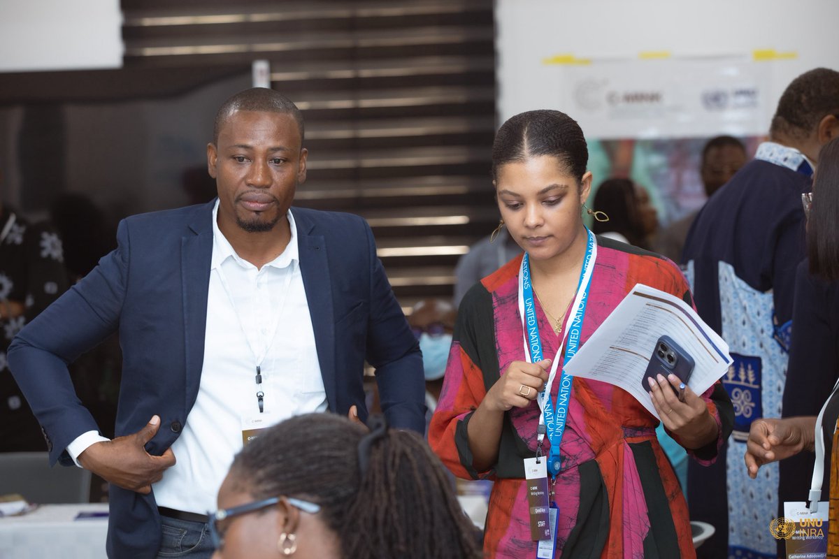 UNUINRA's tweet photo. The C-MINK #Writeshop continues.
Day 2โs focus:Understanding the C-MINK concept with national realities, continental priorities & the global landscape(#CriticalMinerals).
Ongoing sessions:
๐ Vision for continent
๐Breaking away from dependency
๐Demand markets & value chains https://t.co/fniOIlkF4Z