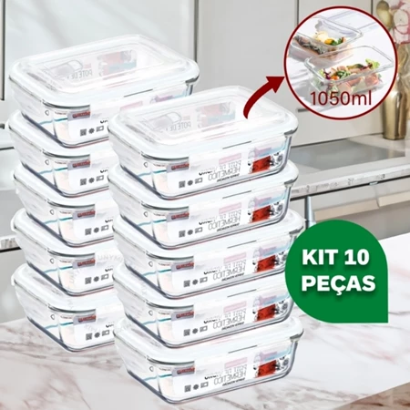 CeuPromos's tweet photo. 🍱 Kit 10 Potes de Vidro Hermético 1040ml

Mais praticidade, segurança e organização no seu dia a dia!
✅ Tampa com 4 travas e vedação 100% hermética
✅ Ideal para marmitas, porções e organização da geladeira
🔥 Qualidade premium com frete rápido!
🔥LINK: https://t.co/F9Kk6izcRC https://t.co/QgcqHvKbT5