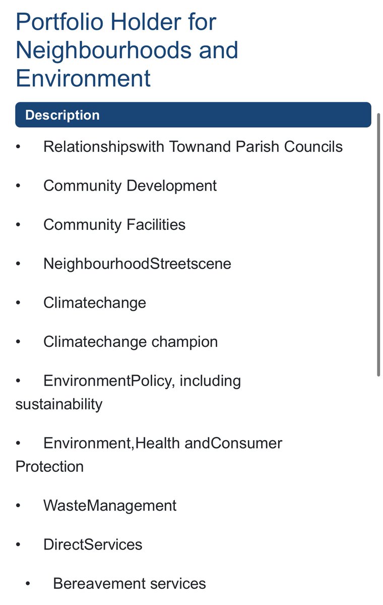 Reform Party UK Exposed 🇬🇧 (@reformexposed) on Twitter photo Congratulation to Reform UK’s Karen Allison on being given a <a href="/DurhamCouncil/">Durham County Council</a> portfolio that includes being Climate Change Champion
Climate Change Champion! Congratulation to Reform UK’s Karen Allison on being given a <a href="/DurhamCouncil/">Durham County Council</a> portfolio that includes being Climate Change Champion
Climate Change Champion!
