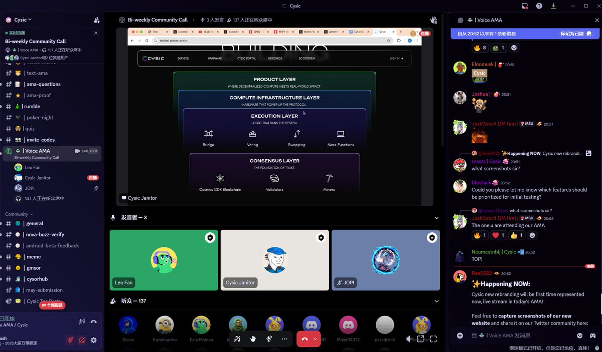 Pizza Day and am here with our Cysic fam &amp; Leo <a href="/cysic_xyz/">Cysic</a> <a href="/leofanxiong/">Leo Fan</a>