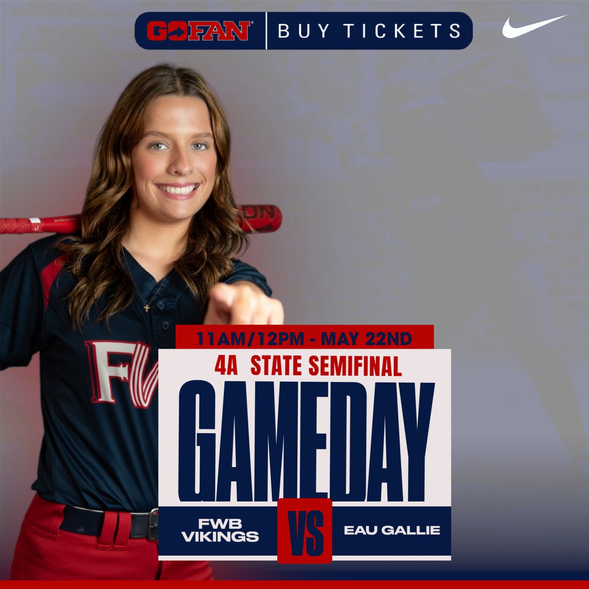 FWB_SB's tweet image. LET'S GO VIKINGS!!! GAMEDAY IS FINALLY HERE!!!
Catch the game LIVE on NFHS Network!
GO VIKINGS!
