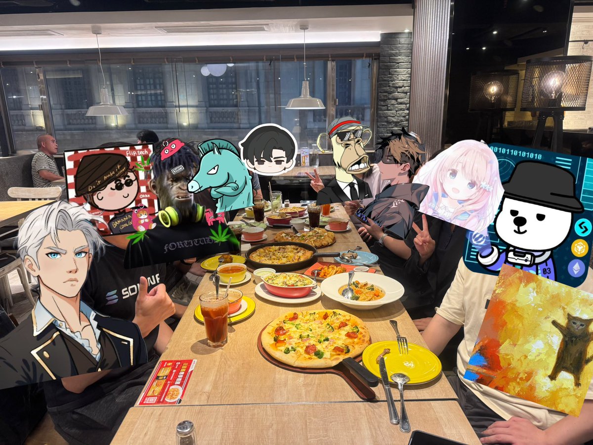 fredhsu𐤊🌟專職賺錢人 (@fredhsu88) on Twitter photo WEB3 Bitcoin Pizza Day @ Macau
一年一度的聚會🎈又增加了➕小伙伴
<a href="/Binan_bnb/">小貓🐈</a> <a href="/xxxDreamer_mo/">𝕏 𝕏 𝕏 DREAMER🇲🇴</a> <a href="/FredHsu88/">fredhsu𐤊🌟專職賺錢人</a> <a href="/QkingrassQ/">Kingrass ❤️$WELL (🔴,💊)</a> <a href="/0xBclub/">0xBclub | 摸金校尉 𝕏 (Ø,G 🔴,💊)</a> <a href="/JoeChan_007/">Joe Chan @Macau</a> <a href="/0xmui_666/">0xmui</a>
#BitcoinPizzaDay #MACAU WEB3 Bitcoin Pizza Day @ Macau
一年一度的聚會🎈又增加了➕小伙伴
<a href="/Binan_bnb/">小貓🐈</a> <a href="/xxxDreamer_mo/">𝕏 𝕏 𝕏 DREAMER🇲🇴</a> <a href="/FredHsu88/">fredhsu𐤊🌟專職賺錢人</a> <a href="/QkingrassQ/">Kingrass ❤️$WELL (🔴,💊)</a> <a href="/0xBclub/">0xBclub | 摸金校尉 𝕏 (Ø,G 🔴,💊)</a> <a href="/JoeChan_007/">Joe Chan @Macau</a> <a href="/0xmui_666/">0xmui</a>
#BitcoinPizzaDay #MACAU