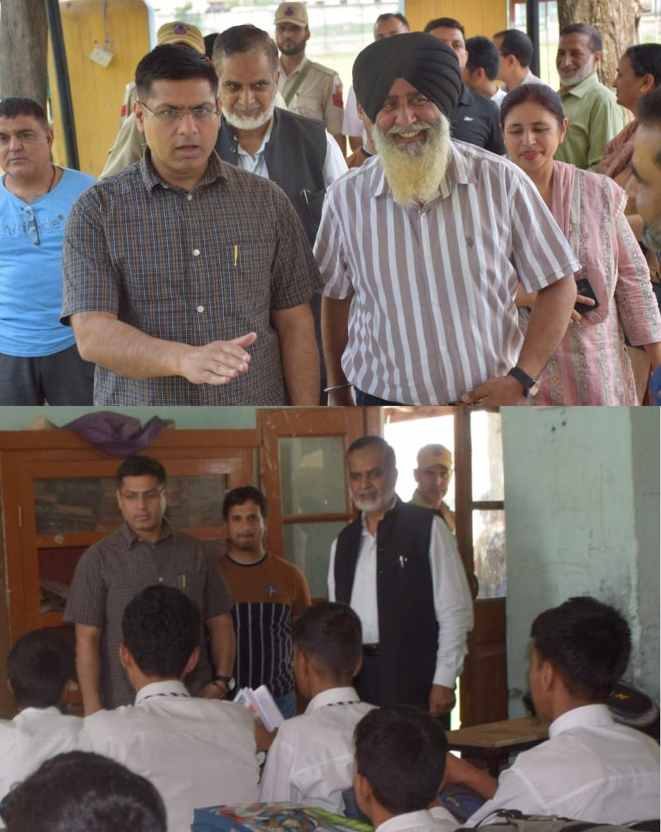 NewspointjK's tweet image. DC inspects academic #activities after #reopening of #schools in Poonch

The visit reflects the district administration’s continued support for education and its commitment to ensuring a safe, encouraging, and positive learning environment for all students.

@DICPoonch @diprjk