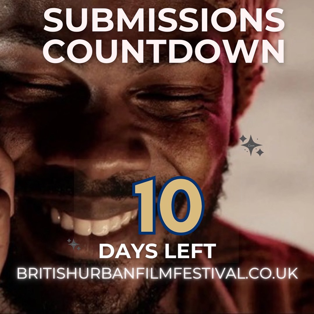10 days left to submit your film to the British Urban Film Festival.

Since 2005, BUFF has been a launchpad for underrepresented filmmakers across the UK and beyond. 

From shorts to features, documentaries to series, we’ve premiered over 1,000 stories — and yours could be next.
