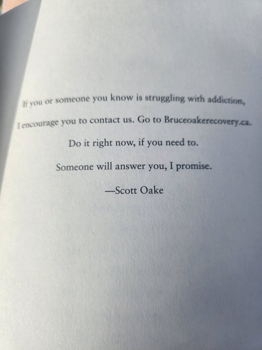 Anyone trying to understand the journey a person &amp; family take with addiction, this is for you. It's a story of love, tragedy, heartbreak, hope, and recovery. Thank you, <a href="/ScottOake/">Scott Oake</a>, for the determination. It's truly inspirational and amazing. I hope more folks reach out for help!