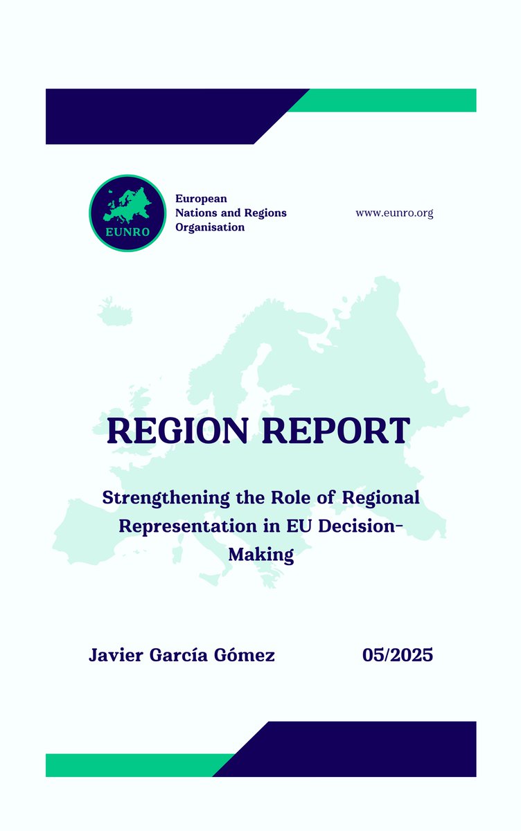 European Nations and Regions Organisation (EUNRO) tweet media