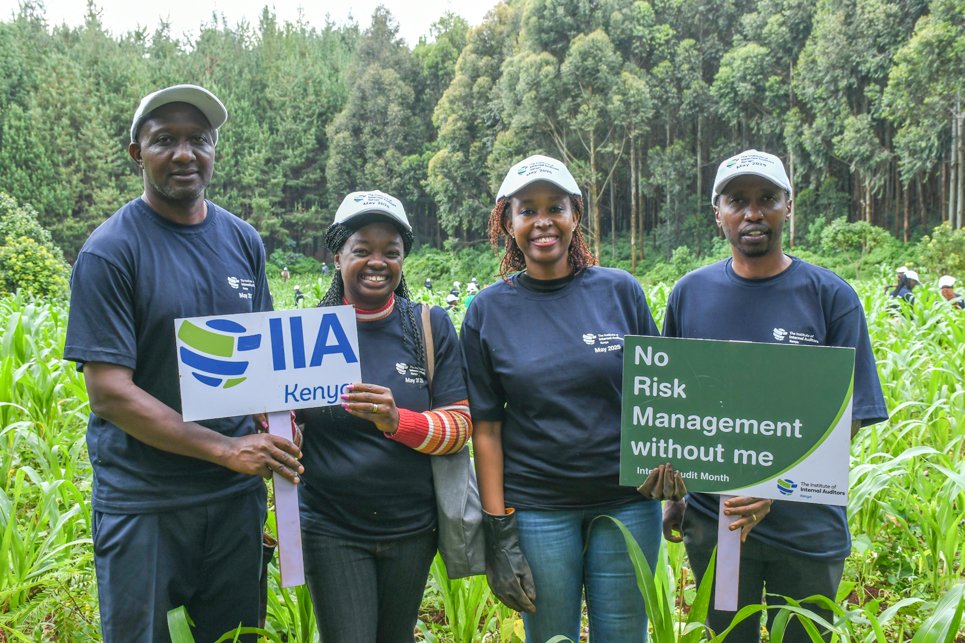 KEFRI and the Institute of Internal Auditors Kenya marked Internal Auditors Awareness Month by planting 1,000 Cupressus lusitanica trees at Muguga Forest, supporting the 15 Billion Tree Campaign and promoting sustainability and professional recognition
<a href="/TheIIA/">TheIIA</a>