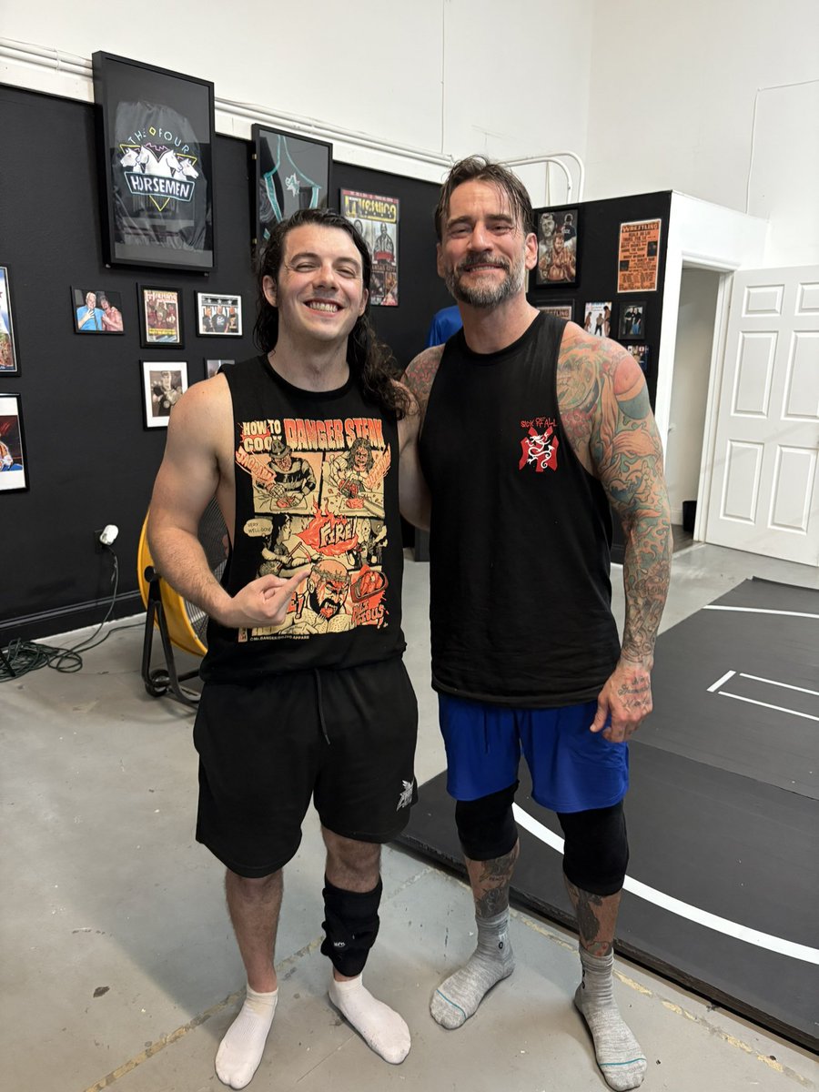 Extremely cool to have the honor of training with CM Punk at The Foundation last night! Thank you for the knowledge! 

Ace Steel provides one of the absolute best environments I’ve been part of to produce top quality Pro Wrestlers!

BITW 🤝MVP