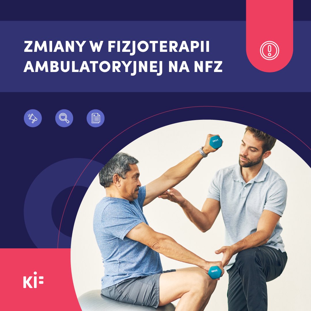 🆕 Nowy projekt zarządzenia dot. zmian w fizjoterapii ambulatoryjnej 
📄WIęcej: kif.info.pl/nowy-projekt-z…