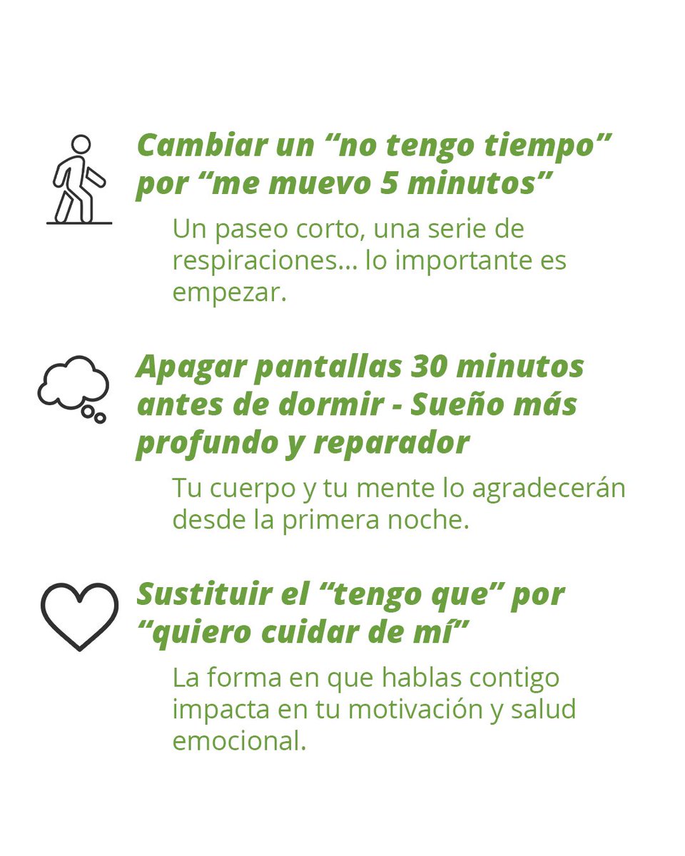 Con pequeños cambios en tu rutina, puedes conseguir grandes resultados con respecto a tu calidad de vida 💚 Desliza y apunta estos consejos activos para vivir mejor.

<a href="/deportegob/">CSD</a>