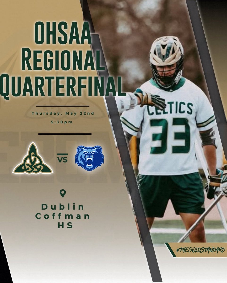 Dublin Jerome Athletics (@jeromeceltics) on Twitter photo <a href="/DJCeltic_Lax/">DJ Celtic Lacrosse</a> hosts Olentangy Berlin tonight in <a href="/OHSAASports/">OHSAA Sports</a> Tournament play. Remember, the game is at Dublin COFFMAN HS at 5:30pm. For tickets, visit ohsaa.org.
See you there!
<a href="/dublinjeromehs/">Dublin Jerome HS</a> <a href="/DJCeltic_Lax/">DJ Celtic Lacrosse</a> hosts Olentangy Berlin tonight in <a href="/OHSAASports/">OHSAA Sports</a> Tournament play. Remember, the game is at Dublin COFFMAN HS at 5:30pm. For tickets, visit ohsaa.org.
See you there!
<a href="/dublinjeromehs/">Dublin Jerome HS</a>