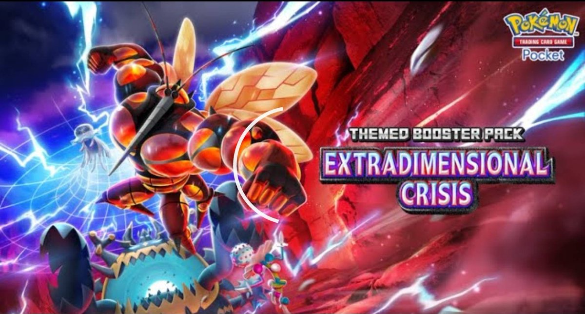 Serebii Update: The next set for Pokmon TCG Pocket has been revealed: Extradimensional Crisis. Releases on May 29th 2025 Details being added @ https://t.co/NWlAdn57aQ Serebii Update: The next set for Pokmon TCG Pocket has been revealed: Extradimensional Crisis. Releases on May 29th 2025 Details being added @ https://t.co/NWlAdn57aQ