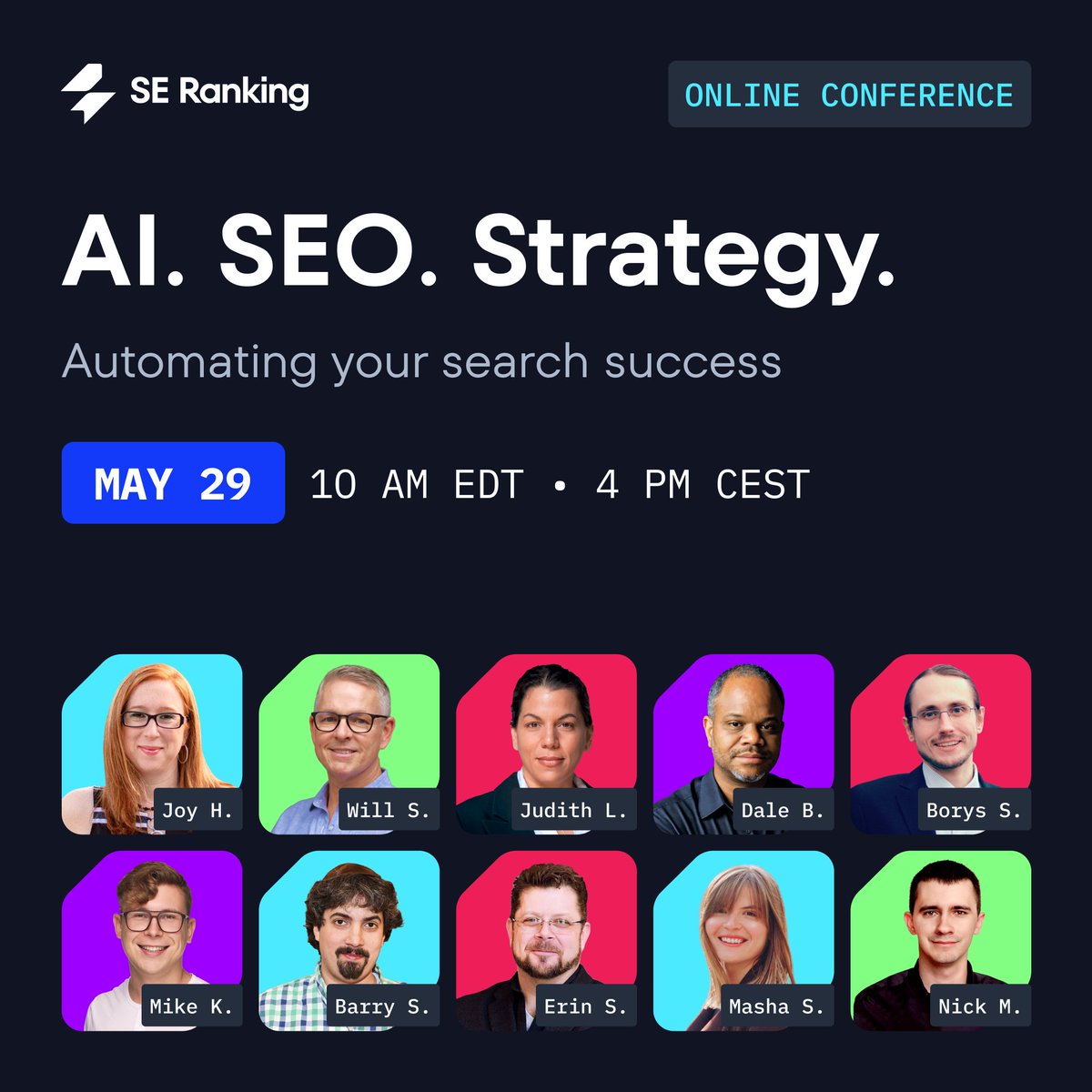 AI has been both exciting and overwhelming for SEOs this past year. We’re seeing big shifts—from how we create content to how search engines display it.

⚡ That’s why we created the AI &amp; SEO Synergy Summit: cutt.ly/prcFUOcf

Not to hype the tech, but to help marketers and