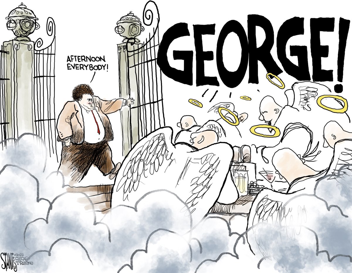 George Wendt was a beloved Chicago icon. RIP.
Read the <a href="/chitribopinions/">Chicago Tribune Opinion</a> editorial at bit.ly/43GJmMW
<a href="/chicagotribune/">Chicago Tribune</a> #ChicagoIL  #GeorgeWendt  #Cheers