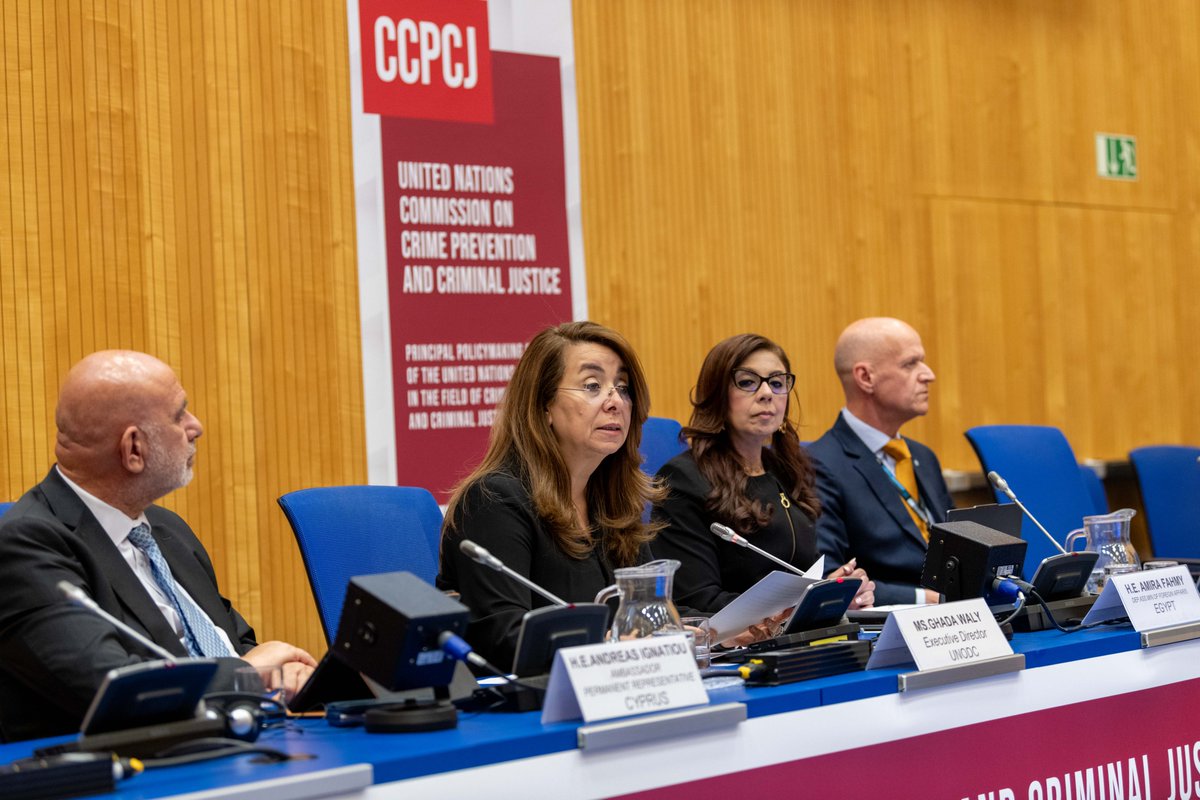 UNODC's tweet photo. A trafficked artifact is more than lost art, it’s an attack on cultural diversity.

At #CCPCJ34, Member States and UNODC called for stronger action against the trafficking of cultural property — a crime that fuels transnational organized crime. https://t.co/3Qx643qnsn