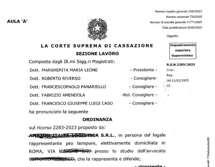 Cass. 5 maggio 2025, n. 11771: in materia di #retribuzione, il c.d. #superminimo è assorbibile salvo che le parti non abbiamo convenuto diversamente o il #contratto #collettivo abbia altrimenti disposto->lavorosi.it/fileadmin/user…
