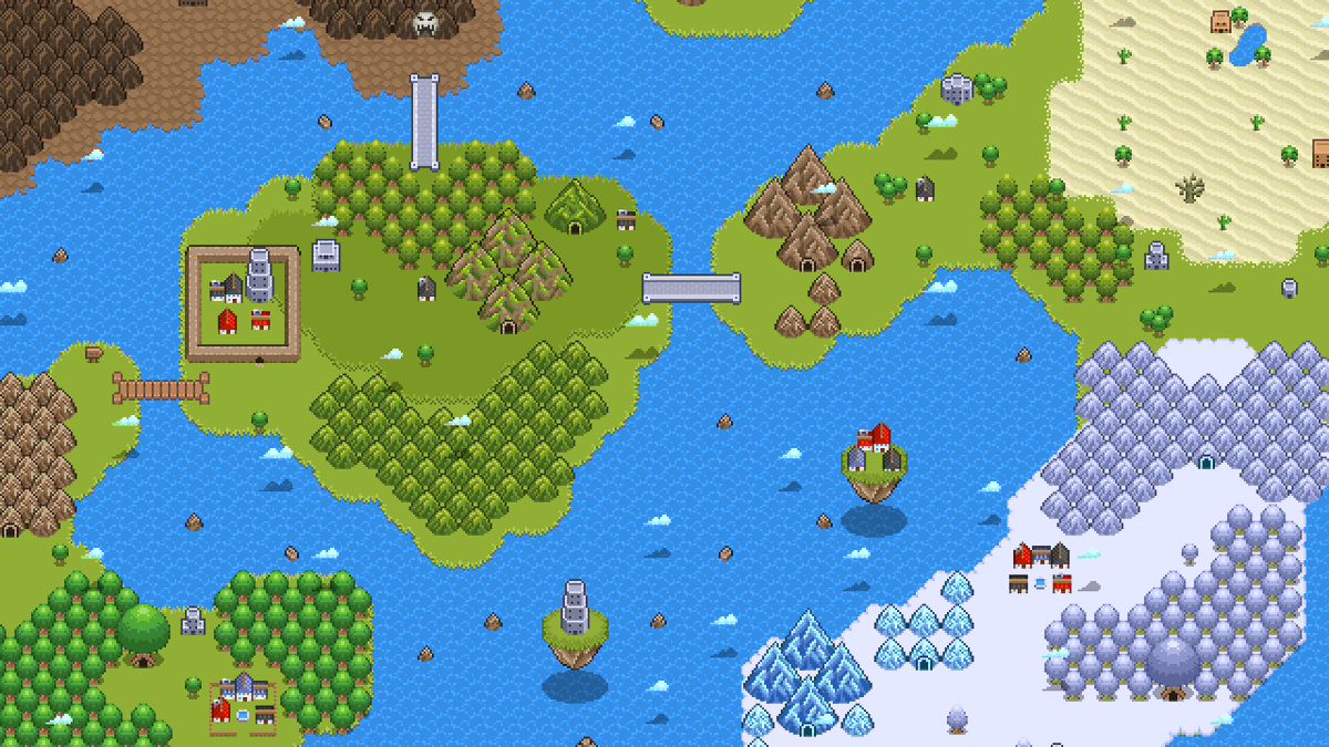 Step into the world of Fantasy Dreamland!
This scene was created using my Fantasy Dreamland asset pack!

Available here: elvgames.itch.io/fantasy-dreaml…

#gamedev | #indiedev | #pixelart | #ドット絵