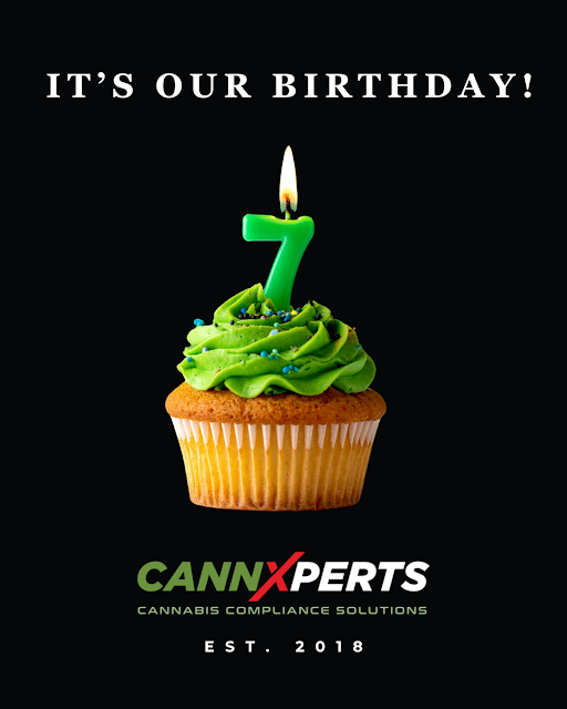 From startup to full-service - CannXperts is turning 7!🎉

Founded over Memorial Day Weekend in 2018, we started as a small team of compliance regulators with a big vision: to bring clarity and integrity to a rapidly growing industry.

Seven years later, we’ve grown into a