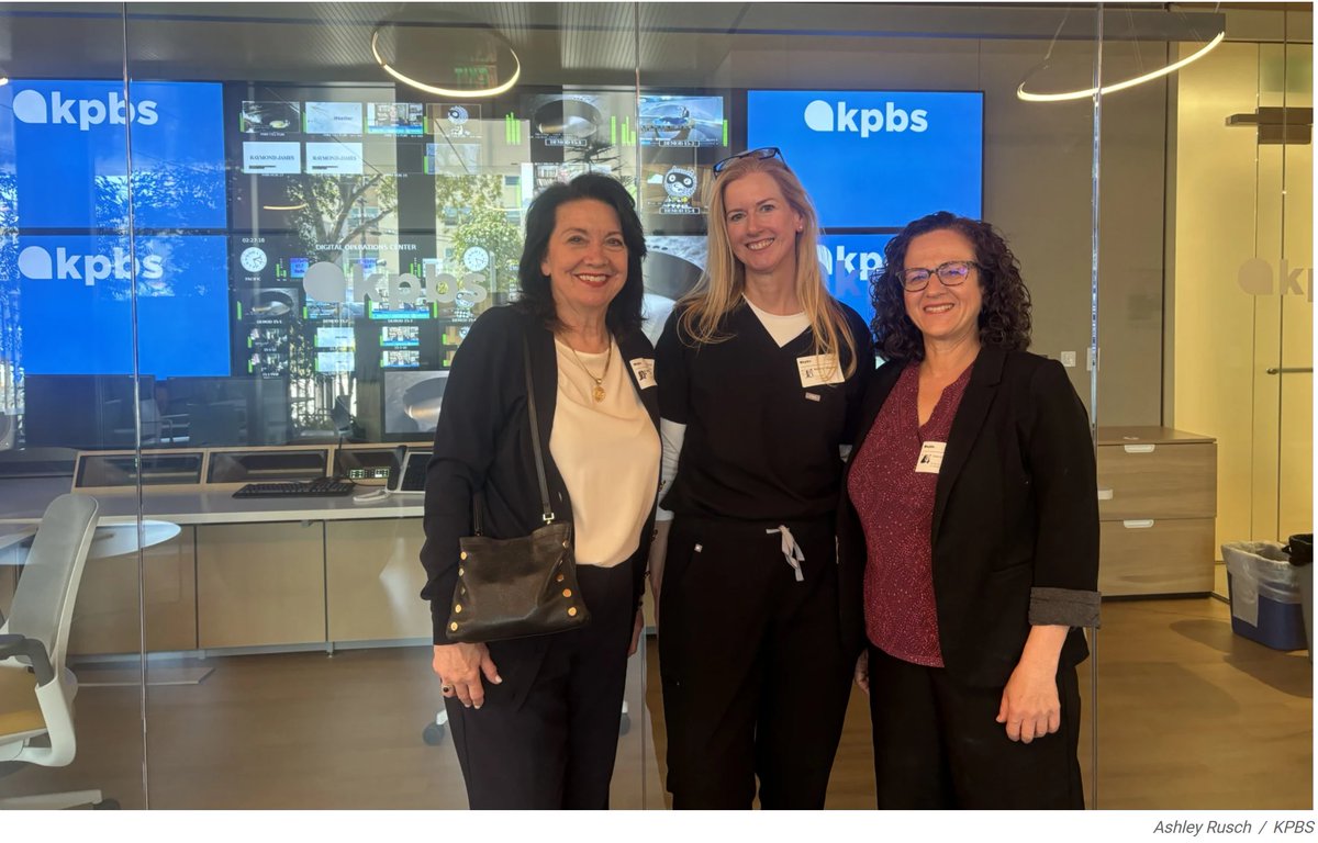 UC San Diego OBGYN (@ucsd_obgyn) on Twitter photo An expert panel conversation/podcast on #menopause care and new CA bills to increase access to education about treatment and transition aired for KPBS Midday show w/ Jade Hindmon and Dr. Kathryn Macaulay <a href="/UCSD_ObGyn/">UC San Diego OBGYN</a> Director of the Menopause Health Program
kpbs.org/podcasts/kpbs-… An expert panel conversation/podcast on #menopause care and new CA bills to increase access to education about treatment and transition aired for KPBS Midday show w/ Jade Hindmon and Dr. Kathryn Macaulay <a href="/UCSD_ObGyn/">UC San Diego OBGYN</a> Director of the Menopause Health Program
kpbs.org/podcasts/kpbs-…