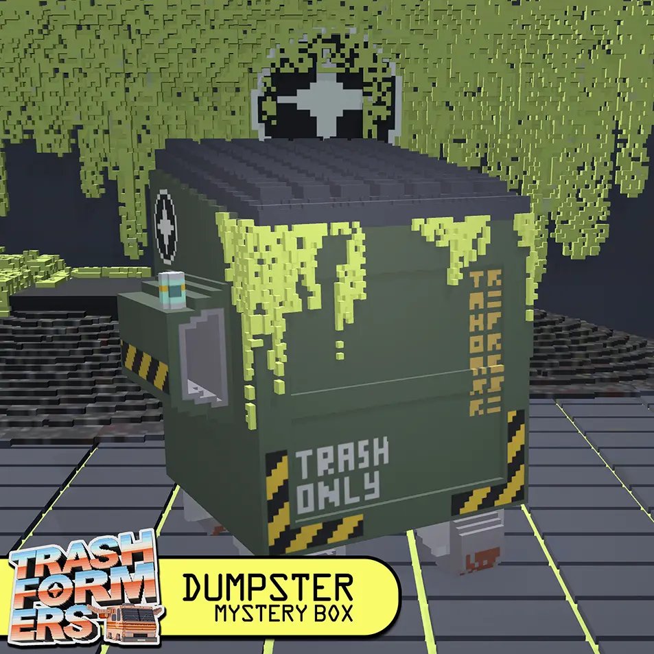 On #TangGang discord there's ongoing auction for Trashformer NFT

Dumpster NFT <a href="/trashformersnft/">Trashformers 🗑️🤖🌱</a>
Not yet opened

Start Bid: 15 $XCH
Increments: 0.5 $XCH or multiples
Ends: 48 hours after a valid previous bid passes.