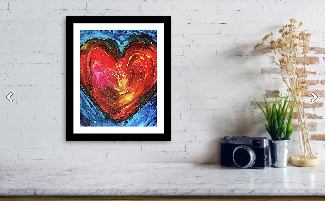 fineartamerica.com/featured/alway… #art #paintings #love #heart #hearts #romance #romantic #red #artwork #giftideas #giftidea #homedecor #red #buyintoart by #SharonCummingsArt