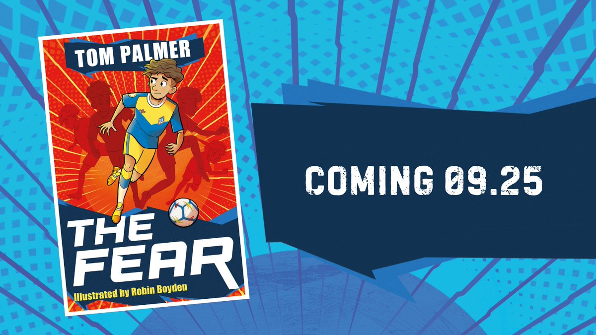 Barrington Stoke (@barringtonstoke) on Twitter photo To celebrate #WorldFootballDay, we are delighted to announce that we will be publishing #TheFear by <a href="/tompalmerauthor/">Tom Palmer</a> in September 2025.
Watch bestselling author, Tom Palmer introduce the book here: youtu.be/9kq32FsFCkk To celebrate #WorldFootballDay, we are delighted to announce that we will be publishing #TheFear by <a href="/tompalmerauthor/">Tom Palmer</a> in September 2025.
Watch bestselling author, Tom Palmer introduce the book here: youtu.be/9kq32FsFCkk