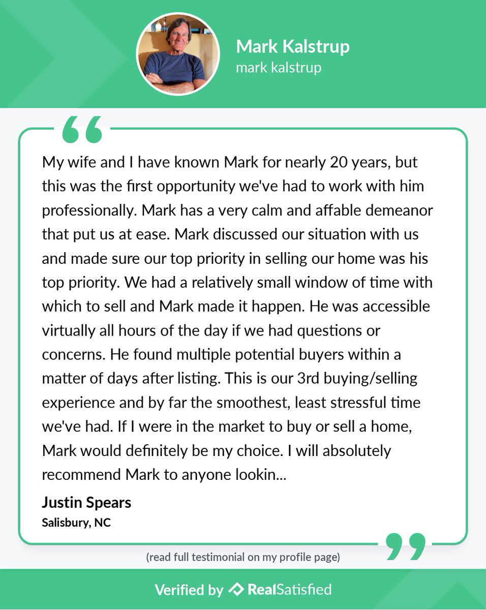 danskone1's tweet photo. Testimonials like this make me smile… really wide. https://t.co/tN5DkRNgqu via @realsatisfied https://t.co/nRiNncFNtO