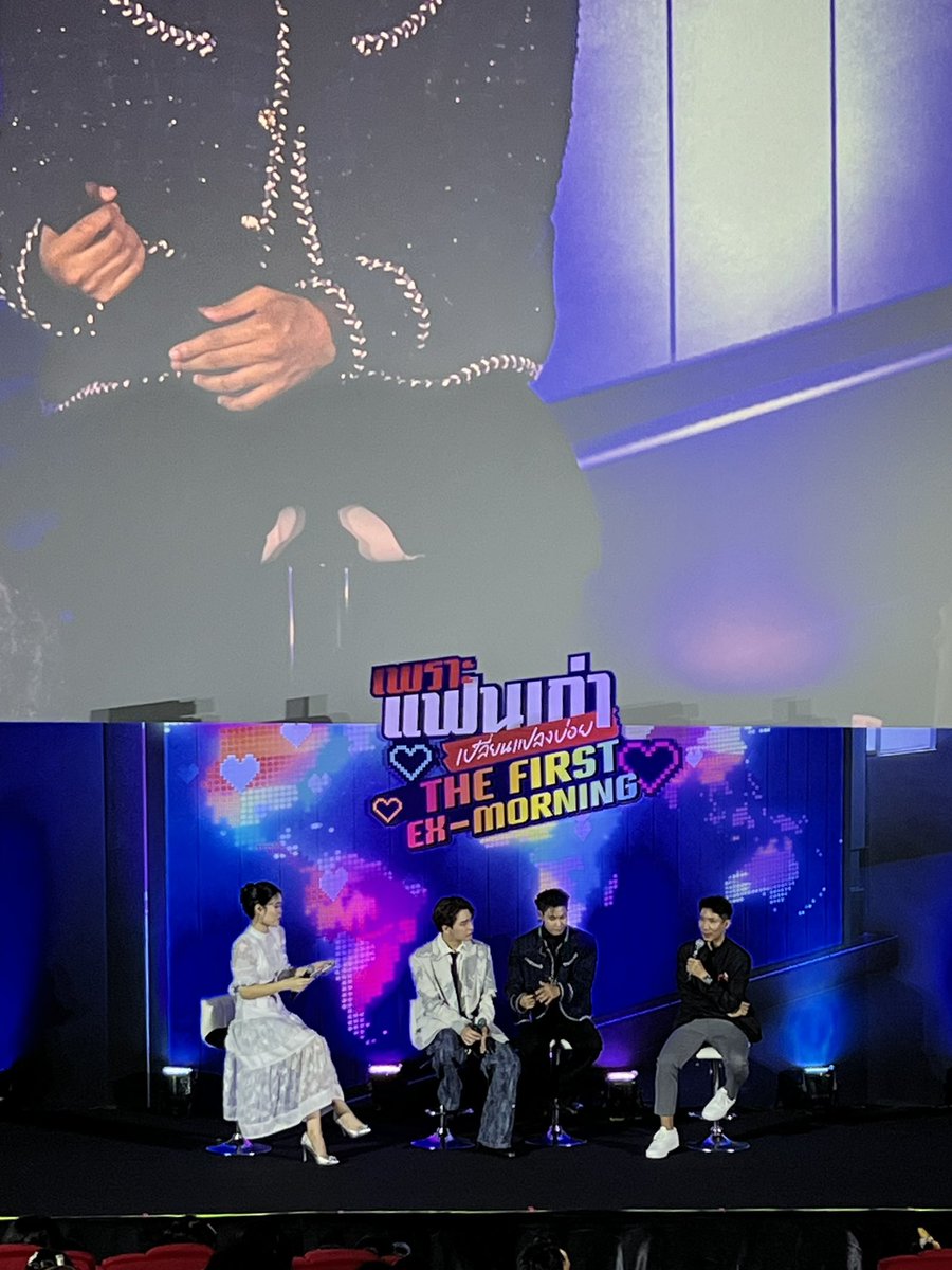 TheExMorning's tweet image. Talk กับ พี่ลิทกันก่อนรับชมซีรีส์ตอนแรก 
พี่ลิทยังใจดีเหมือนเดิมเลยค้าบบบ 🥰

#TheExMorningEP1
@kristtps @stjinx_maya