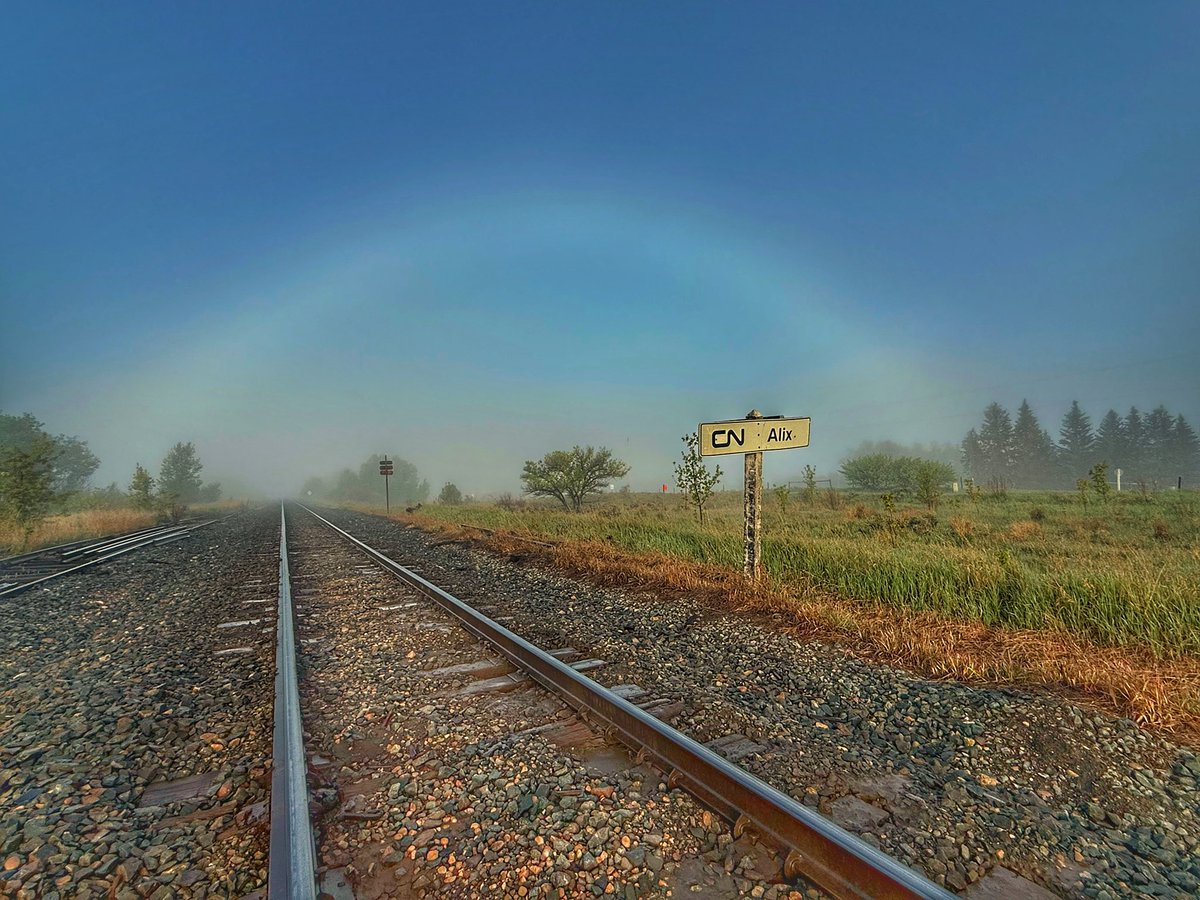 Gm from Alix ✌🏼#fogbow #shareyourweather