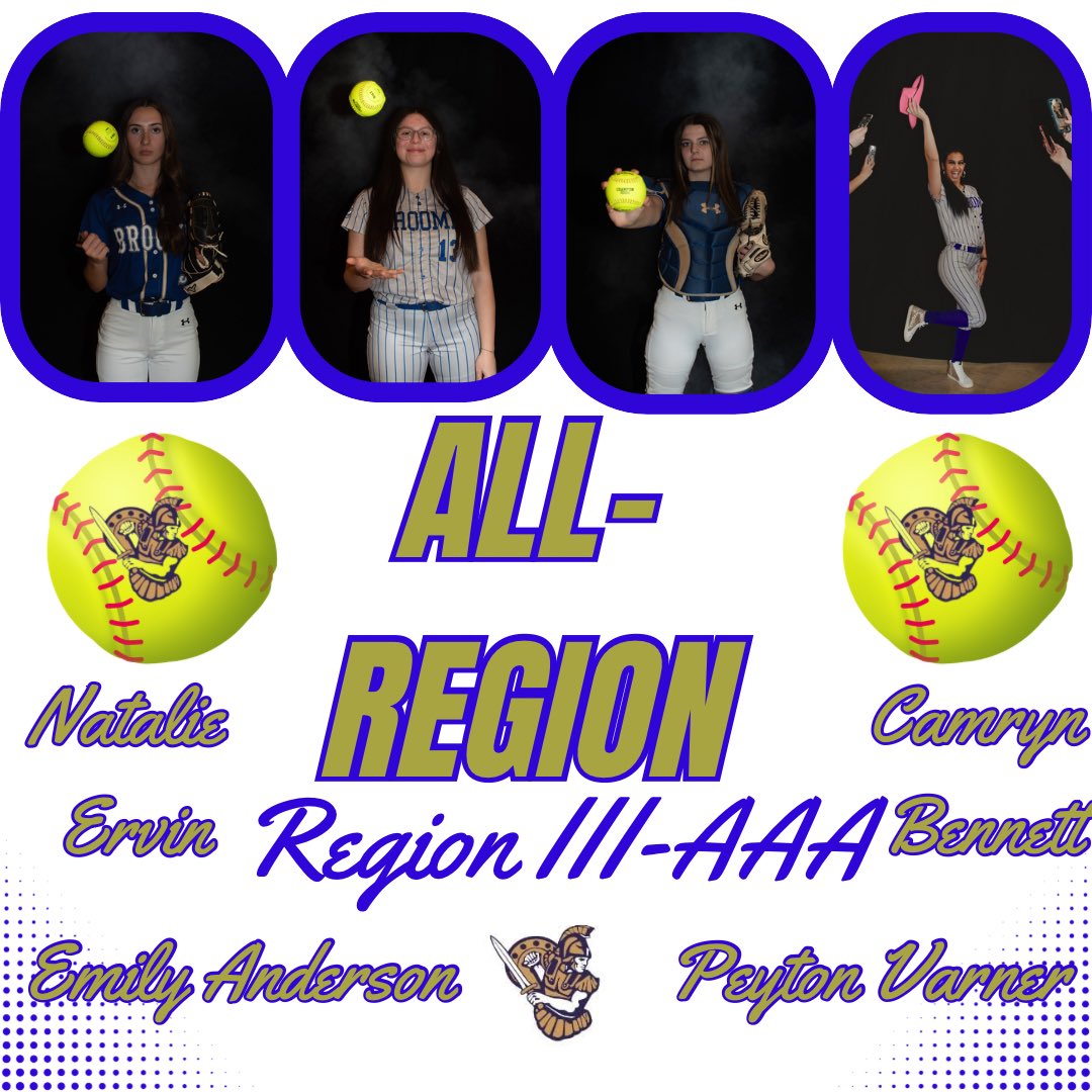 Congratulations to our All-Region players!! Proud of each one of these outstanding athletes! ⚔️