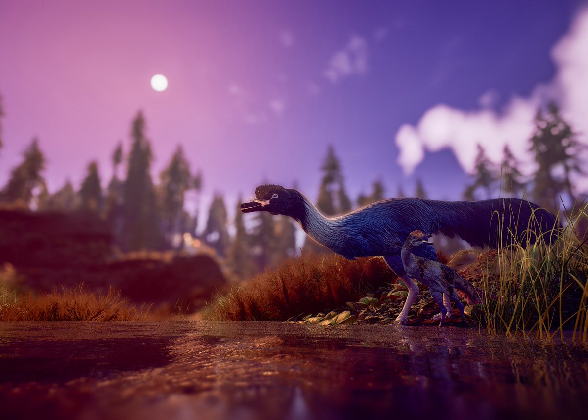 CmdrYammer's tweet photo. Little guys doin’ little guy things 🐓#pathoftitans #screenshots https://t.co/rL6xy7nIUj
