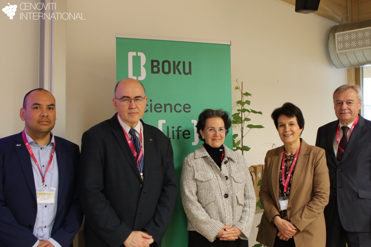 Pierre-Louis Teissedre (@plteissedre) on Twitter photo 14th Oenoviti international symposium <a href="/BOKUvienna/">BOKU University</a> 🙏170 delegates 70 partners <a href="/isvv_bordeaux/">ISVV - Institut des Sciences de la Vigne et du Vin</a> <a href="/unirioja/">Universidad de La Rioja</a> <a href="/univbordeaux_EN/">University of Bordeaux</a> <a href="/universitatURV/">Universitat Rovira i Virgili</a> <a href="/The_AWRI/">AWRI</a> <a href="/StellenboschUni/">Stellenbosch University</a> <a href="/UniVerona/">Università di Verona</a> <a href="/hsgeisenheim/">HochschuleGeisenheim</a> <a href="/OIV_int/">OIV</a> <a href="/unito/">Università di Torino</a> <a href="/conchaytoro/">Viña Concha y Toro</a> <a href="/Ningxia_Uni/">Ningxia University</a> <a href="/UBC/">University of British Columbia</a> <a href="/Niigata_Univ_O/">新潟大学</a> <a href="/yamanashi_univ/">山梨大学</a> <a href="/ucdavis/">UC Davis</a> 👏 14th Oenoviti international symposium <a href="/BOKUvienna/">BOKU University</a> 🙏170 delegates 70 partners <a href="/isvv_bordeaux/">ISVV - Institut des Sciences de la Vigne et du Vin</a> <a href="/unirioja/">Universidad de La Rioja</a> <a href="/univbordeaux_EN/">University of Bordeaux</a> <a href="/universitatURV/">Universitat Rovira i Virgili</a> <a href="/The_AWRI/">AWRI</a> <a href="/StellenboschUni/">Stellenbosch University</a> <a href="/UniVerona/">Università di Verona</a> <a href="/hsgeisenheim/">HochschuleGeisenheim</a> <a href="/OIV_int/">OIV</a> <a href="/unito/">Università di Torino</a> <a href="/conchaytoro/">Viña Concha y Toro</a> <a href="/Ningxia_Uni/">Ningxia University</a> <a href="/UBC/">University of British Columbia</a> <a href="/Niigata_Univ_O/">新潟大学</a> <a href="/yamanashi_univ/">山梨大学</a> <a href="/ucdavis/">UC Davis</a> 👏