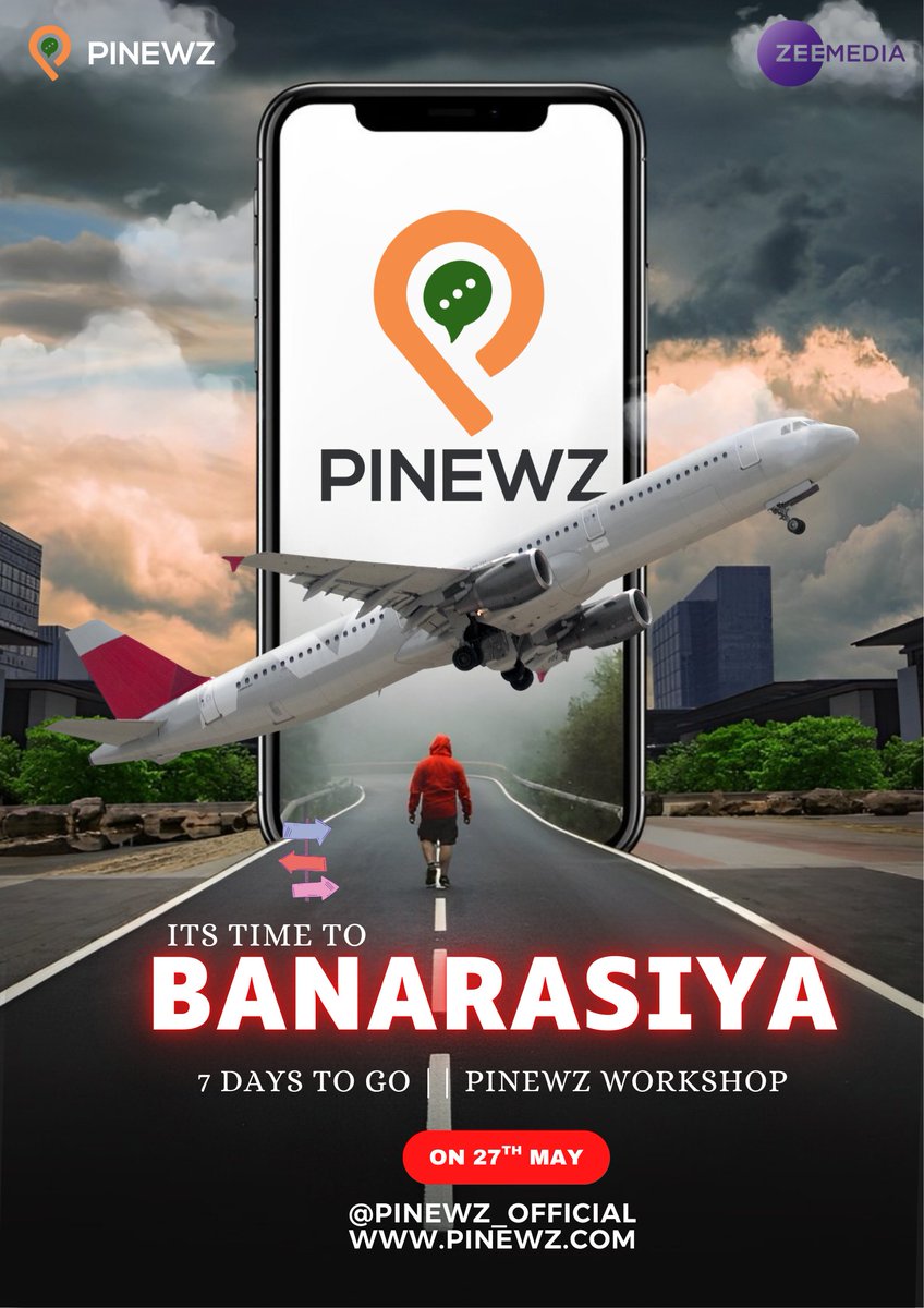 pinewz_official's tweet photo. Just 7 days to go!
📍 Banaras, are you ready?
🎥 PINEWZ Workshop
🗓️ 27th May | 🏛️ Commissionary Kachehri Auditorium

Learn how to become the voice of your neighbourhood with hyperlocal video journalism.
Be the storyteller your city needs. 📲
#PINEWZBanaras #7DaysToGo https://t.co/Adz00g5Y0B