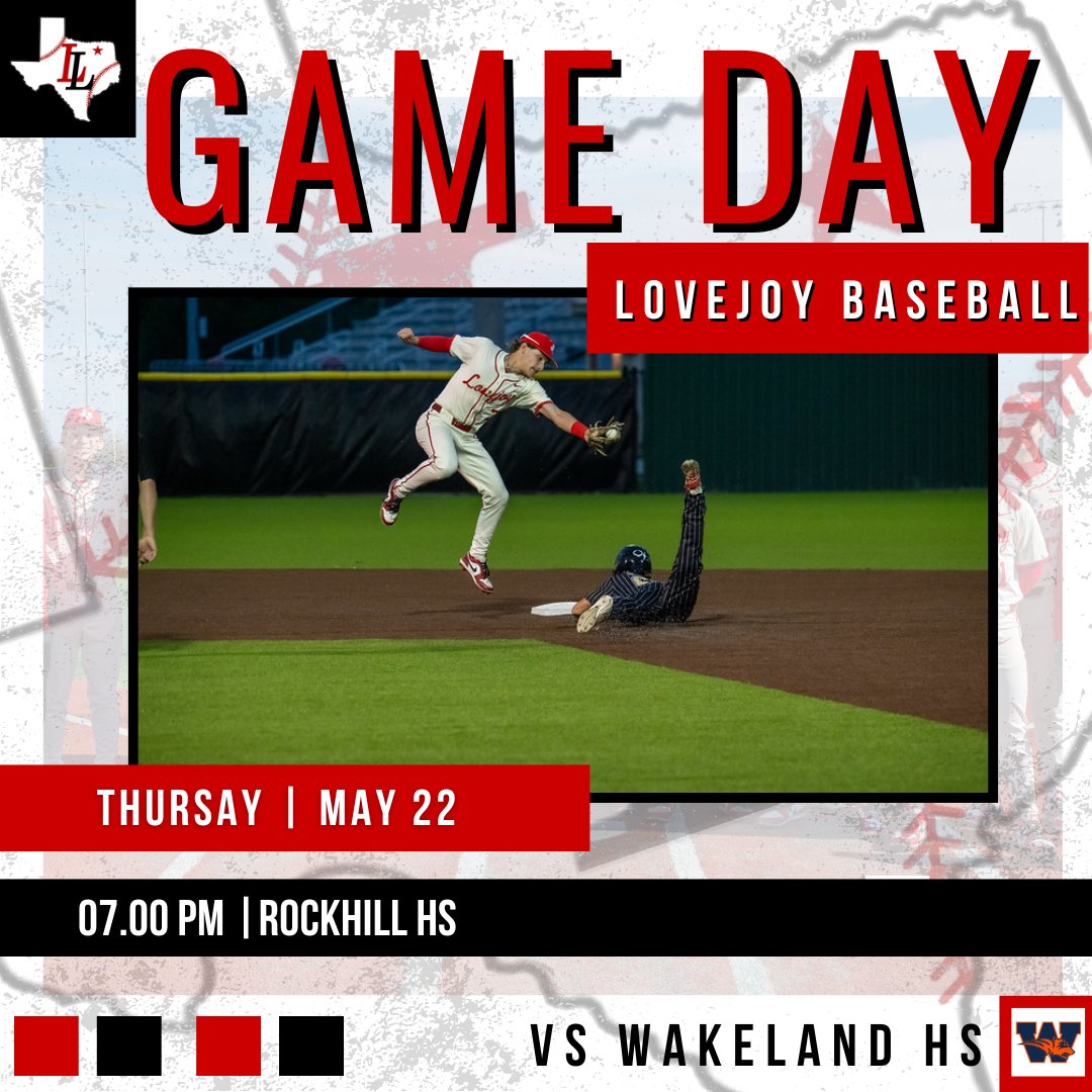🚨ROUND 4 PLAYOFF GAME DAY!🚨 Leopard Nation come hit the road and cheer on your Leopards as they take on Wakeland in Game 2.
🏁 GAME 2: Thurs, May 22 at 7:00
🏟 Rockhill HS
🎟my.hometownticketing.com/agency/4b8b2e1…
🚌 Bus Sendoff will be at 4:20
📺 Watch Varsity Game Live: only on NFHS