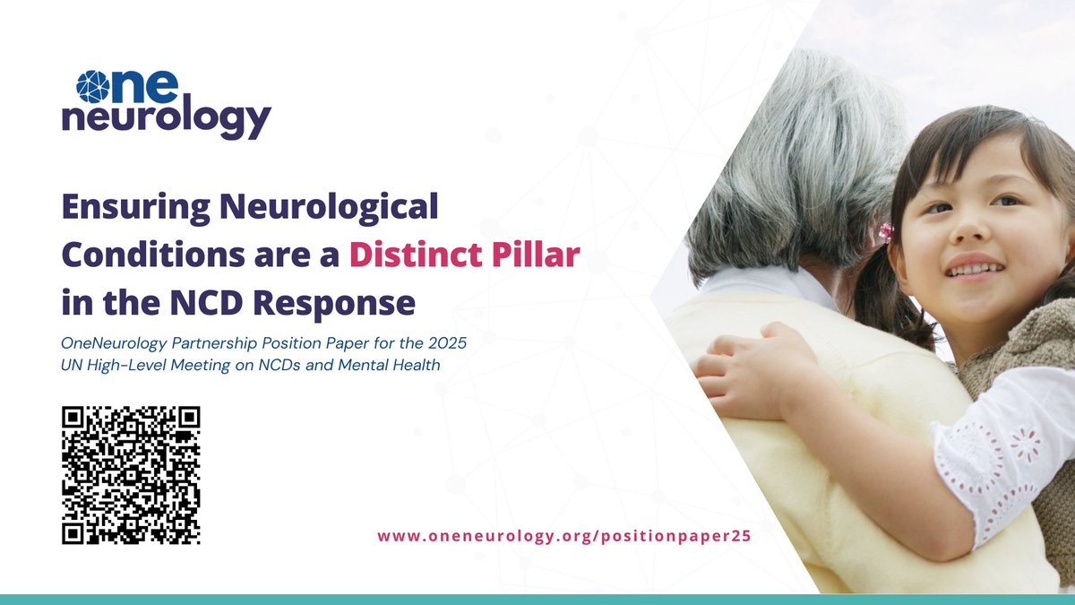 🧠Ahead of the 4th UN High-Level Meeting on Non-Communicable Diseases, OneNeurology has published a position paper ‘Ensuring Neurological Conditions are a Distinct Pillar in the #NCDs Response’.

EBC is part of OneNeurology, learn more &amp; read the paper 👉braincouncil.eu/ensuring-neuro…